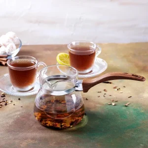 Borosilicate Glass Coffee Pot with handle